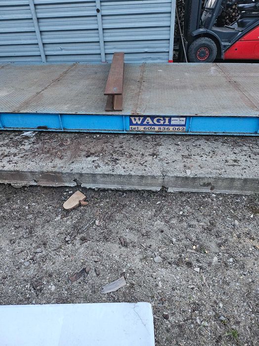 Waga najazdowa 15 t