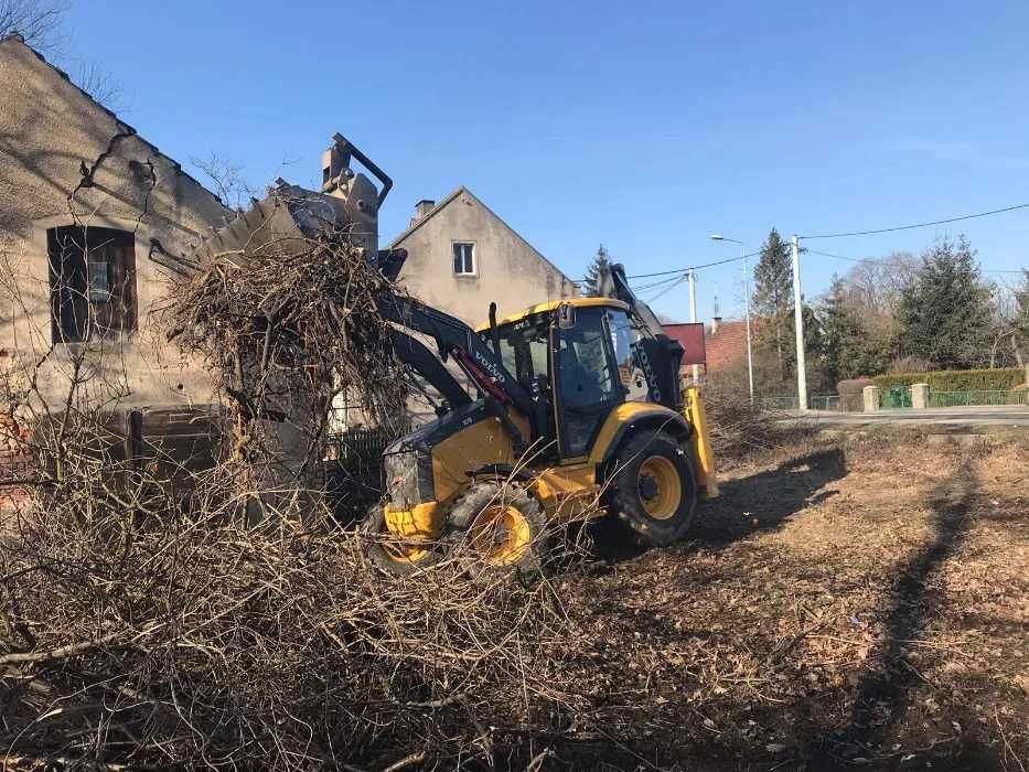 Usługi Koparką ,Koparko- ładowarką ,Minikoparką Koparką dwudrogową  Wywrotkami
