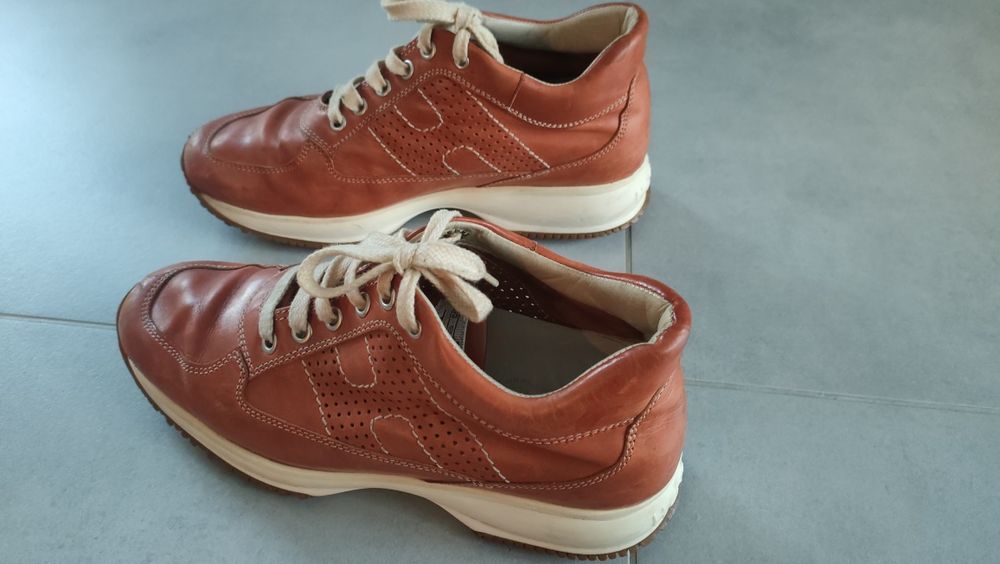 Buty skórzane Hogan interactive
