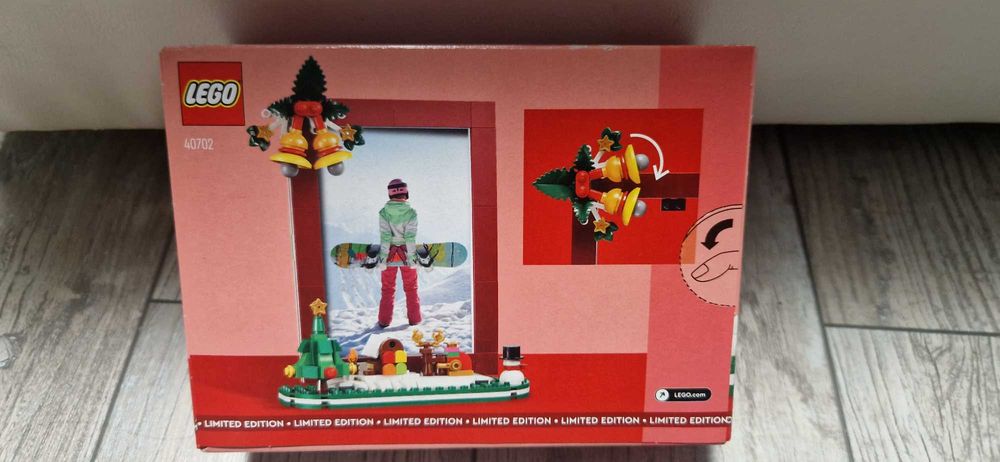 Klocki LEGO Okolicznościowe 40702 - Świąteczna ramka