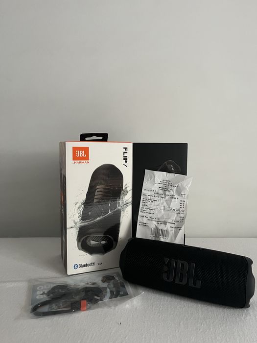 Nowy glosnik jbl flip 7 z paragonem