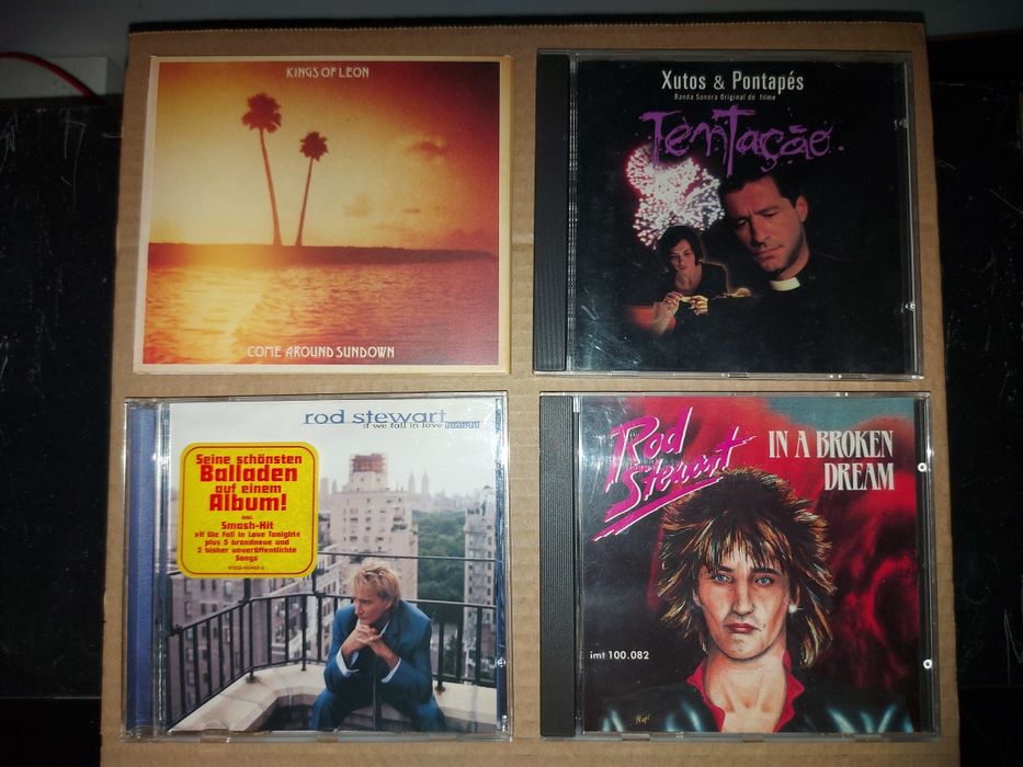 Cd rock pop nacional e estrangeiro