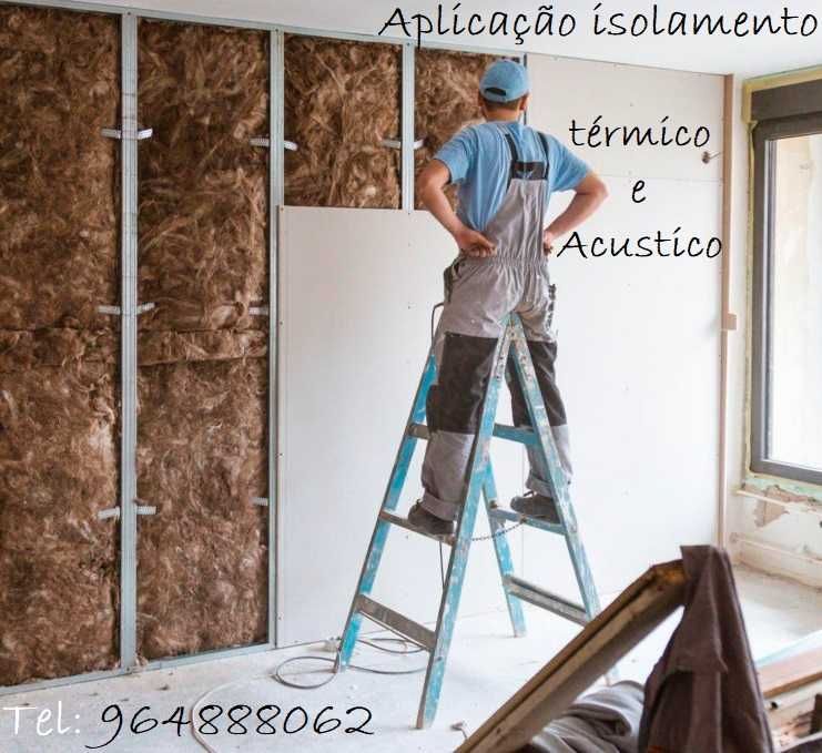Isolamento térmico dentro da casa - APLICAÇÃO, desde 50 Eur. m2.