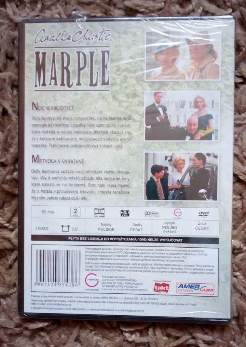 Marple - kolekcja Agaty Christie -film DVD - 95 minut