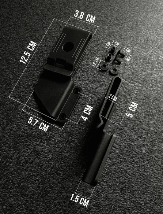 Поворотне кріплення 360° для піхов ножа на ремінь (Кліпса / Tek-Lok)