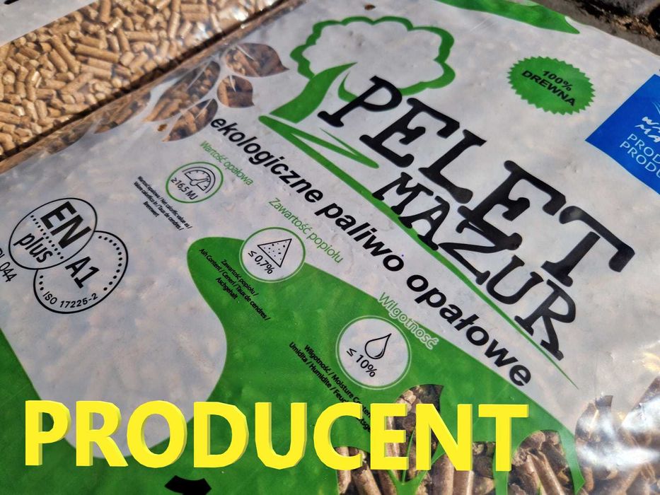 PELLET sosnowy MAZUR!!