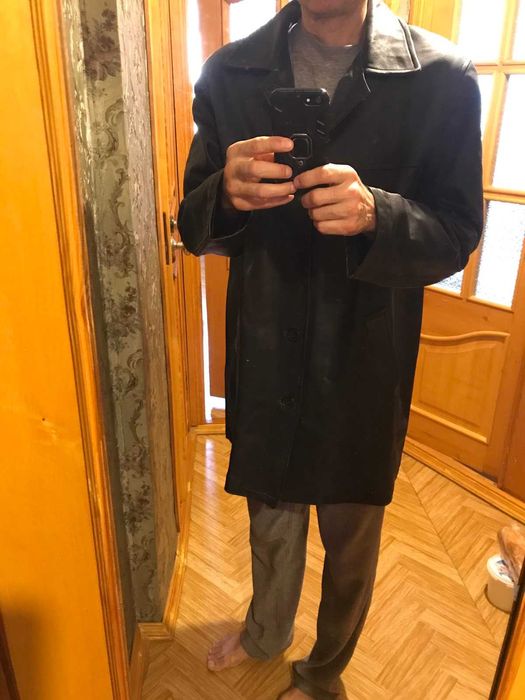 Продам кожаный кардиган