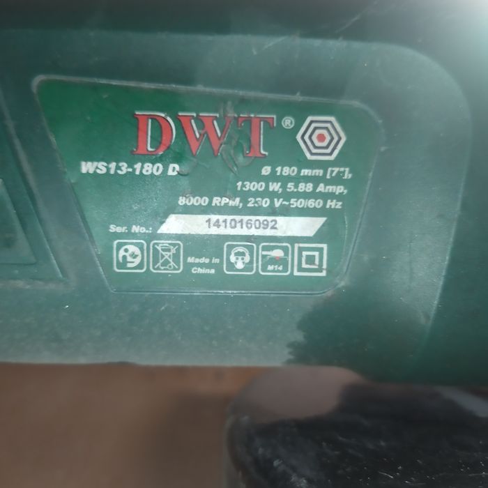 DWT WS13-180D Болгарка
