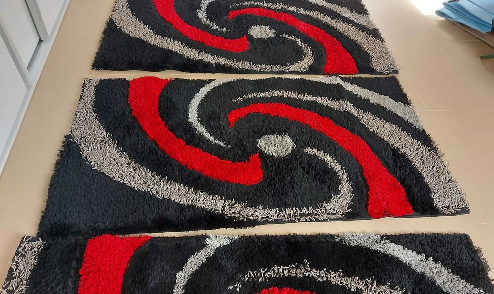Conjunto tapetes como novo