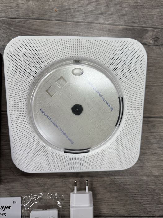 Настільний CD плеєр із колонками пультом usb aux з блютузом