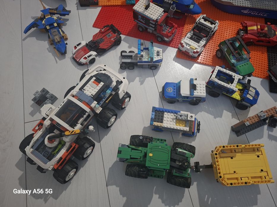 Klocki lego bardzo urozmaicone