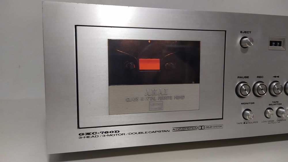 Magnetofon AKAI GXC 760D kultowy unikat sprawny MONSTER