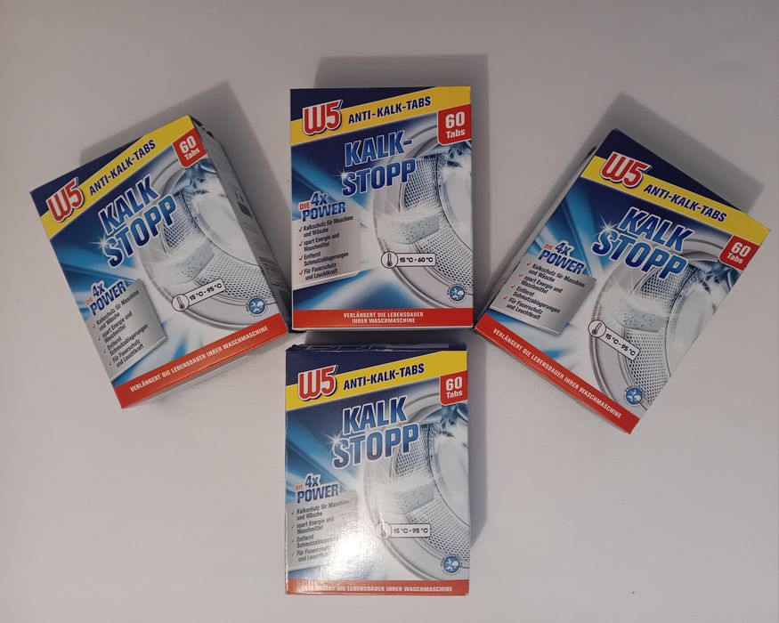 Odkamieniacz do pralki W5 60 szt