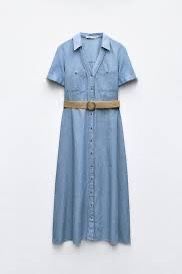 Zara сукня рубашка котон
