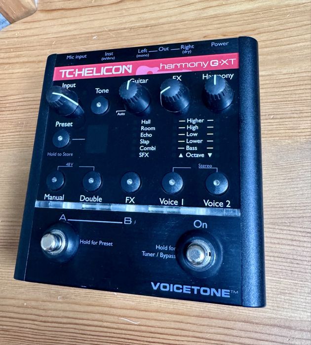 Tc helicon harmony G XT   Efekt wokalny