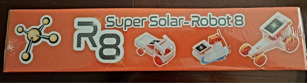 R8 - Super Solar Robot 8 Science4you ''Novo selado com Película''
