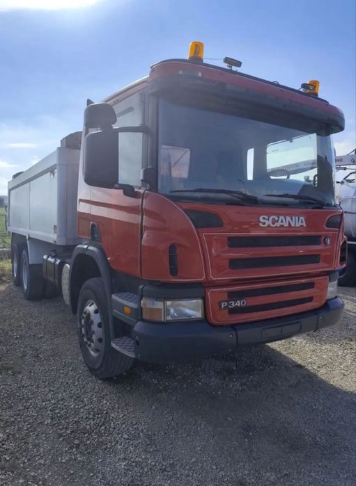 Scania p 340  Scania wywrotka, kiper. Man Daf
