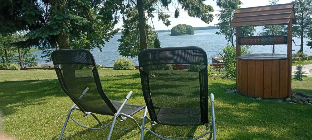 Domki z własną linią brzegową Mazury
