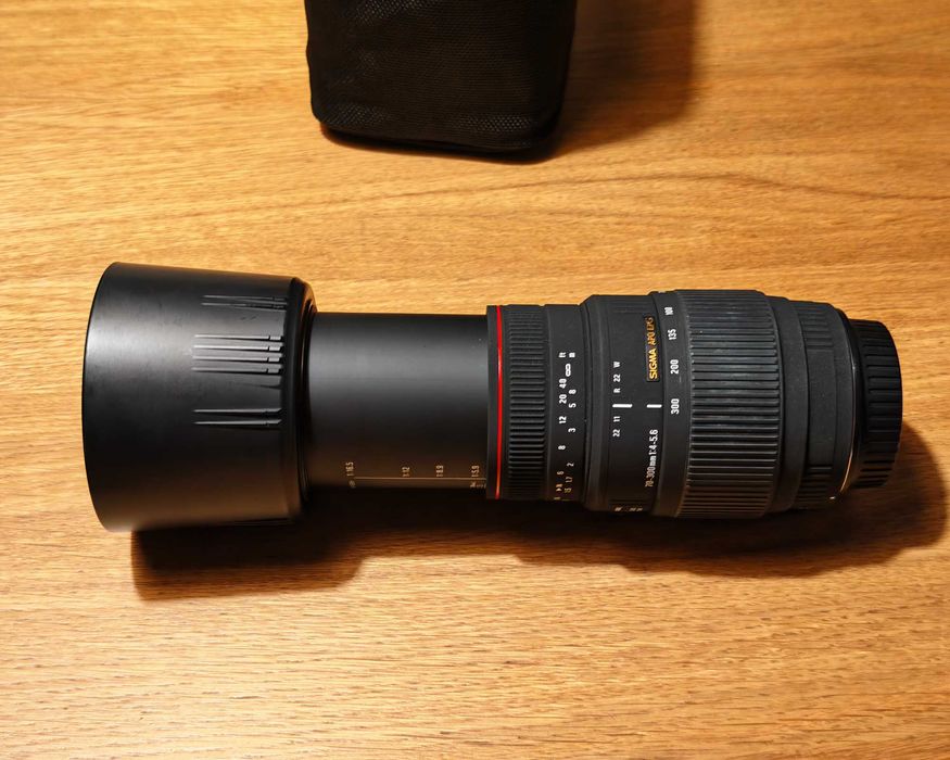 Sigma Nikon AF-S 70-300 mm f/4-5.6 APO macro DG Canon EF EF-s