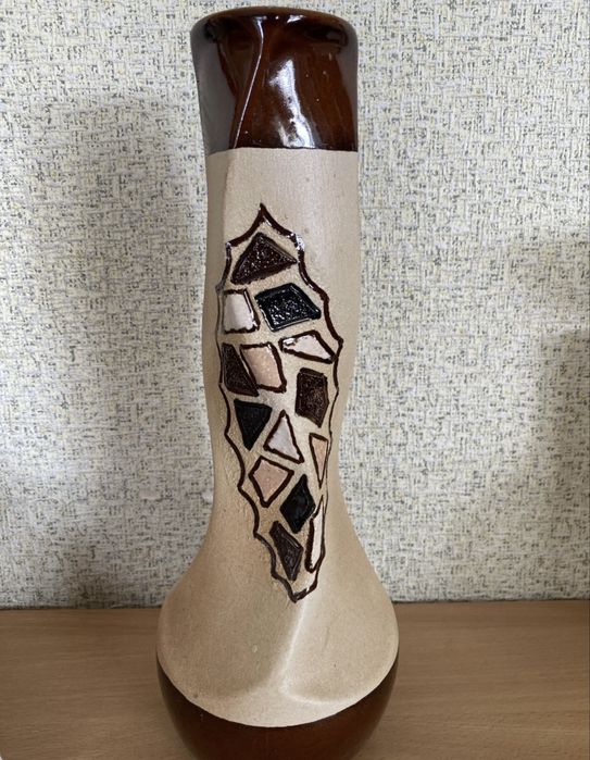 Ваза разная керамика - бархат!