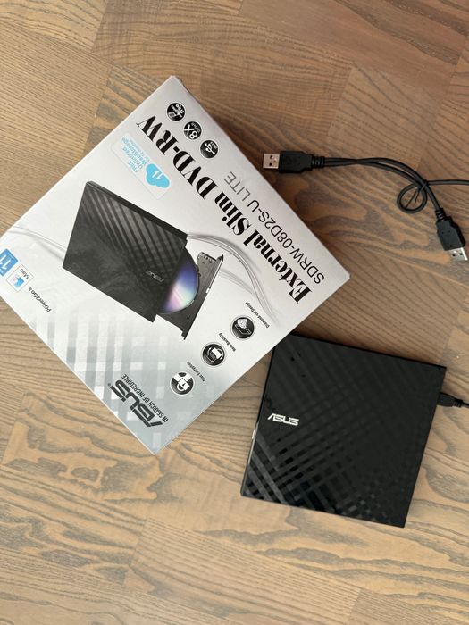 Оптичний привід DVD-RW ASUS SDRW-08D2S-U LITE/BLK/G/AS