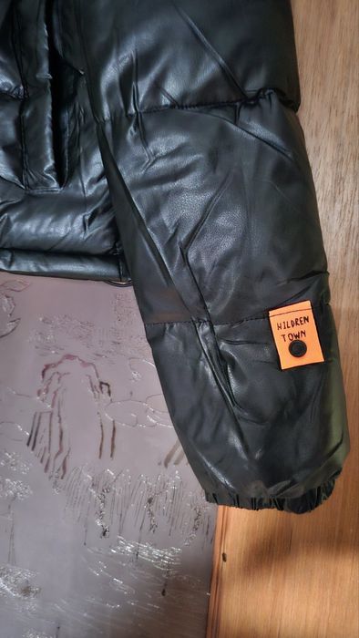 Бомбер зимовий екошкіра щільність 200