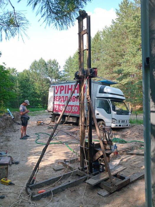 Буріння свердловин Працюємо по всій Київській області