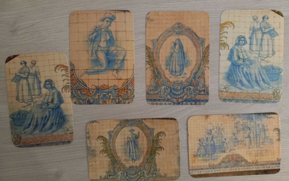 Calendários de bolso (quadros, pinturas e azulejos)