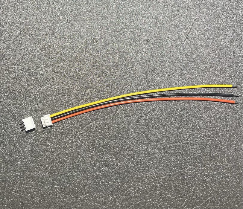 Konektor JST ZH 1.5 kostka+wtyczka z przewodami, 3 pin