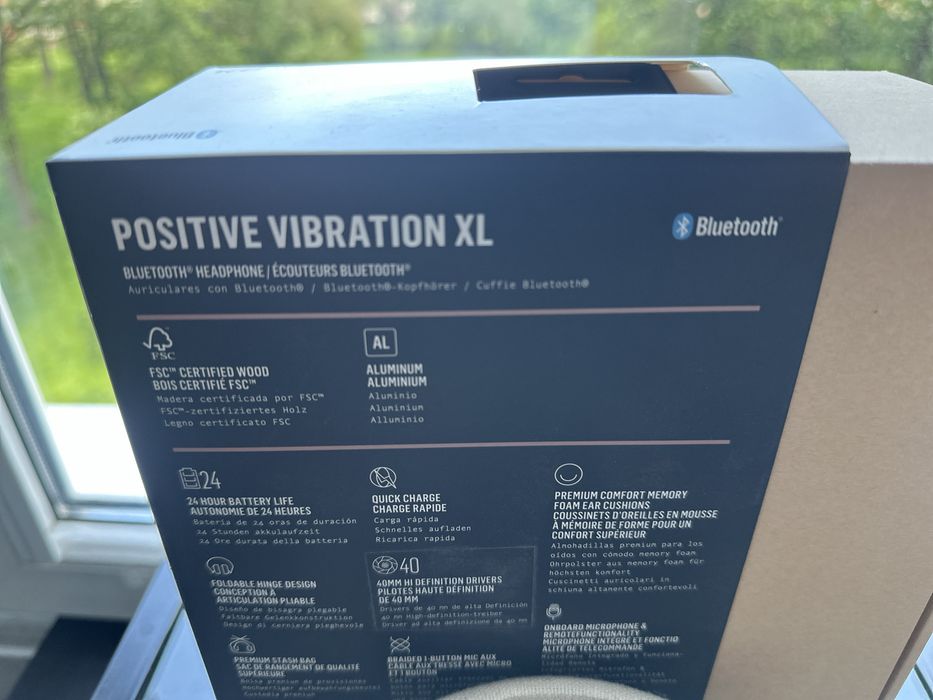 Słuchawki nauszne Positive Vibration XL