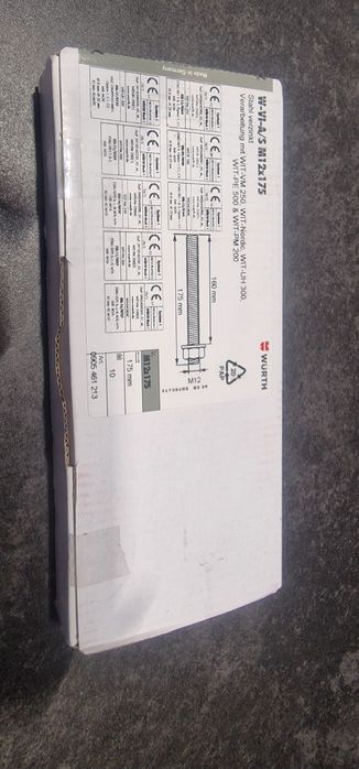 Szpilki wklejane wurth W-VI-A/S  M12 x-175
