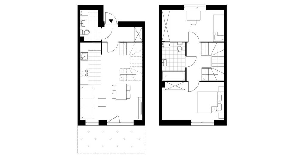 3-pokojowy dom 68m2 + ogródek Bezpośrednio