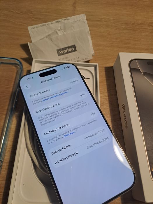 IPhone 16 Pro 128GB Natural C/Fatura e Garantia até 12/2027