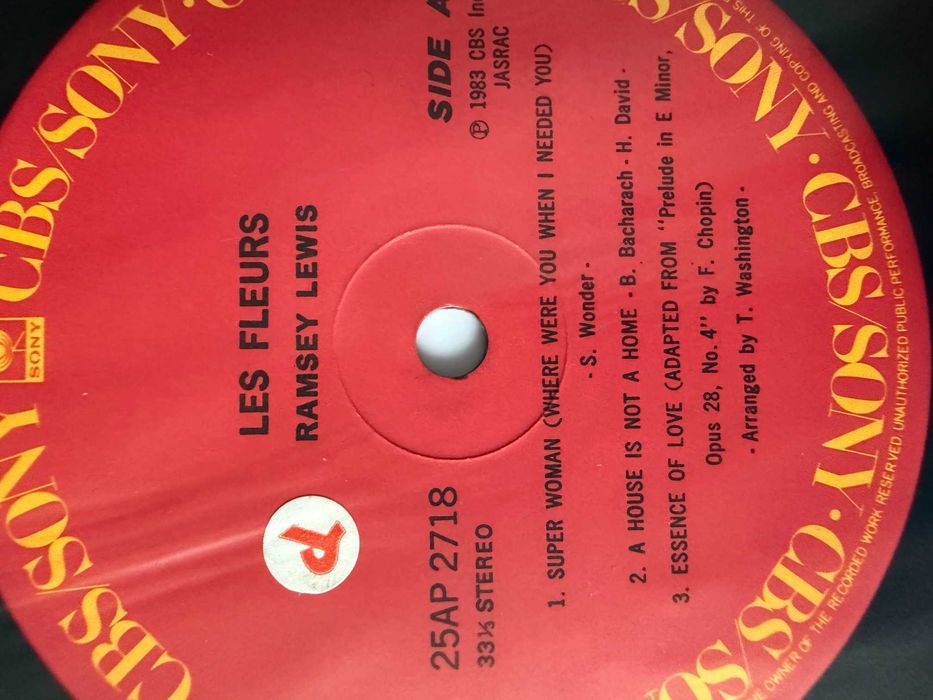 Ramsey Lewis – Les Fleurs Japan Vinyl | 25AP‑2718