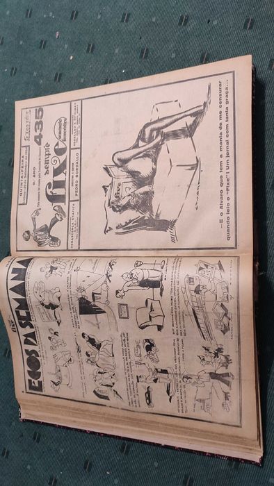Sempre Fixe 104 Jornais (de 1934 a 1936) encadernados num único volume