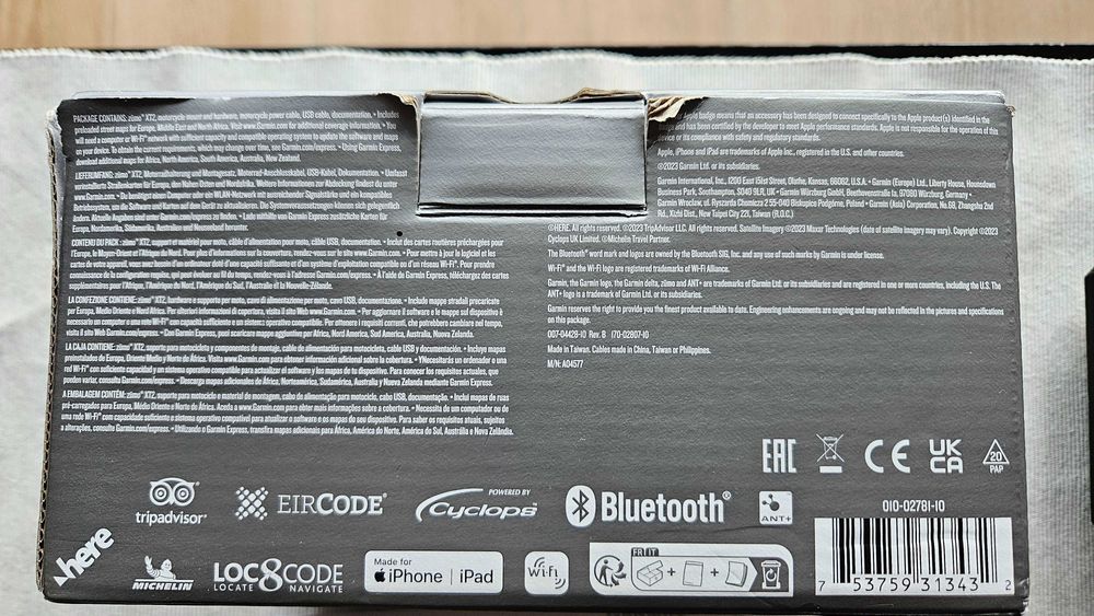 Nawigacja GARMIN Zumo XT2