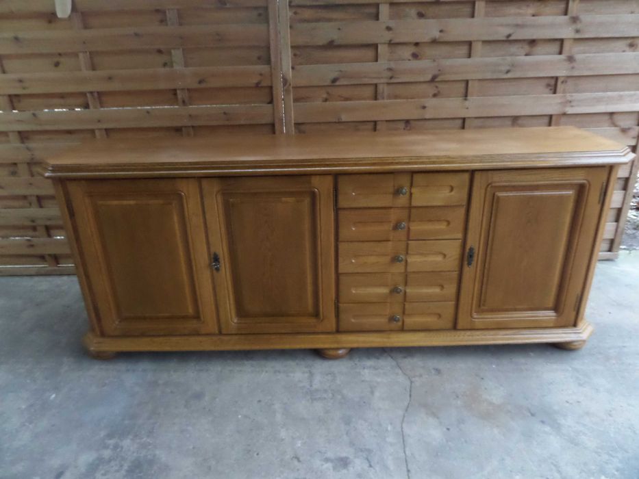 piękna dębowa komoda swarzędz  stan bdb wysyłka dowóz