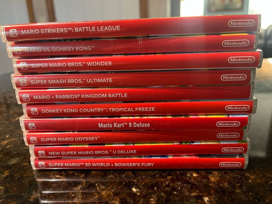 Coleção de jogos originais da Nintendo Switch - Lote com 10 jogos, i