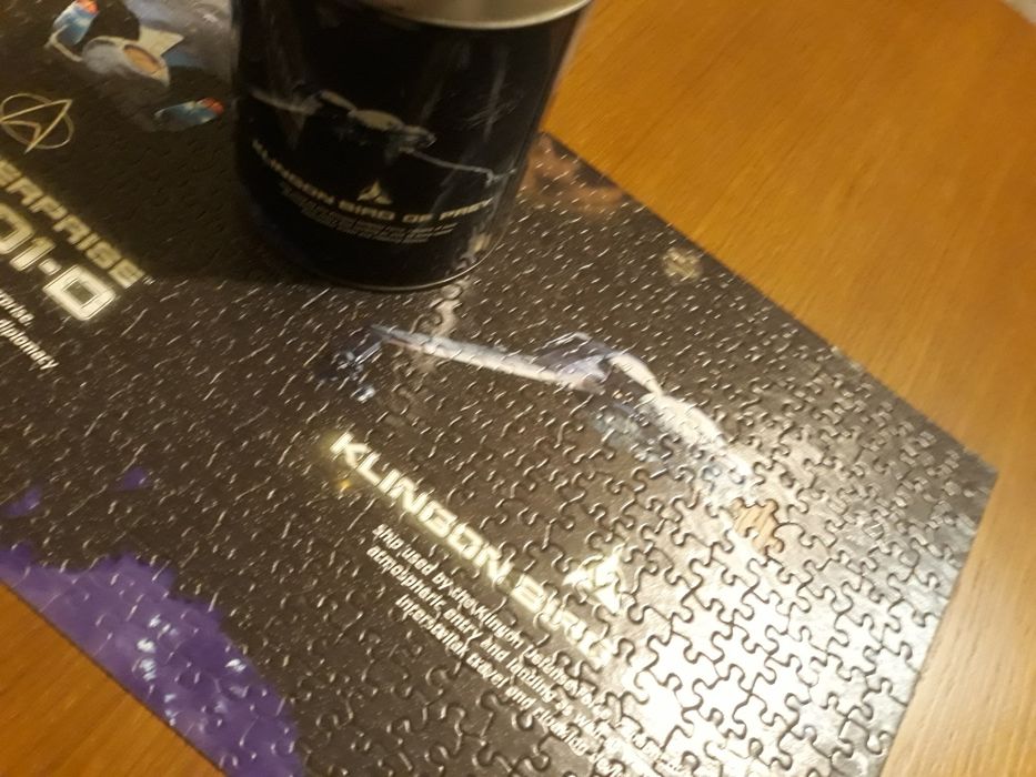 StarTrek kolekcjonerskie puzle StarWars