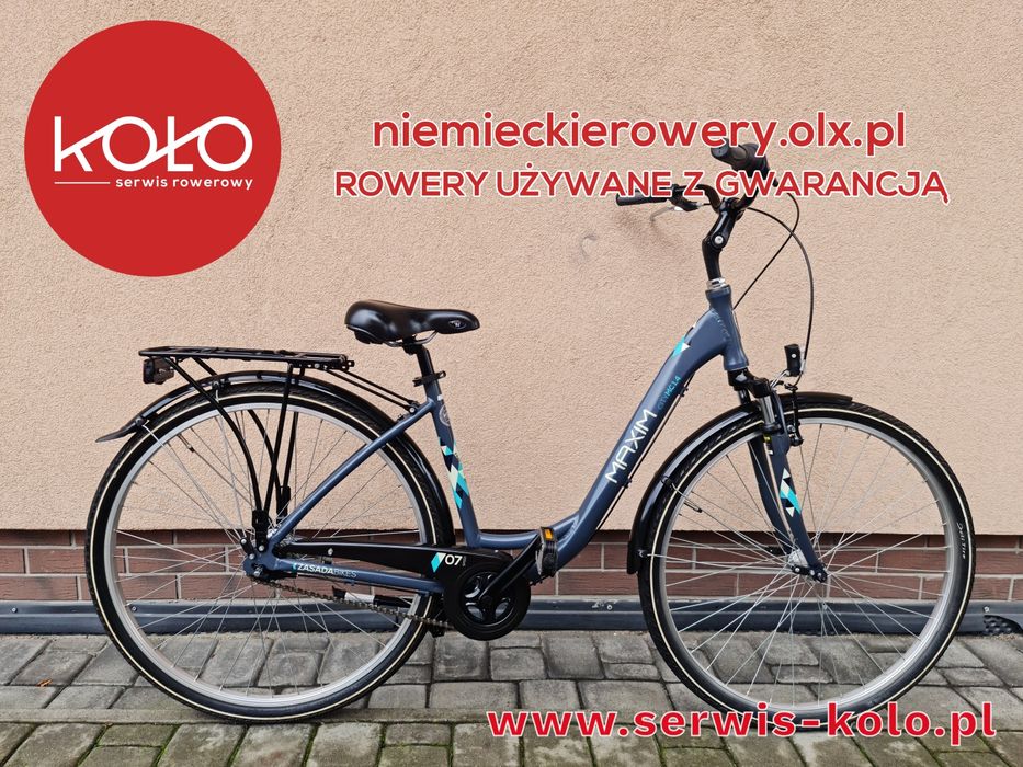 Rower damski miejski MAXIM koła 28 SHIMANO NEXUS okazja aluminium
