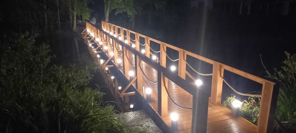 Pomost Pływający Pomosty Pływak Platforma Domek Letniskowy Camping