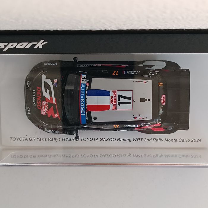 Toyota GR Yaris Rally1 Hybrid Spark 1/43
