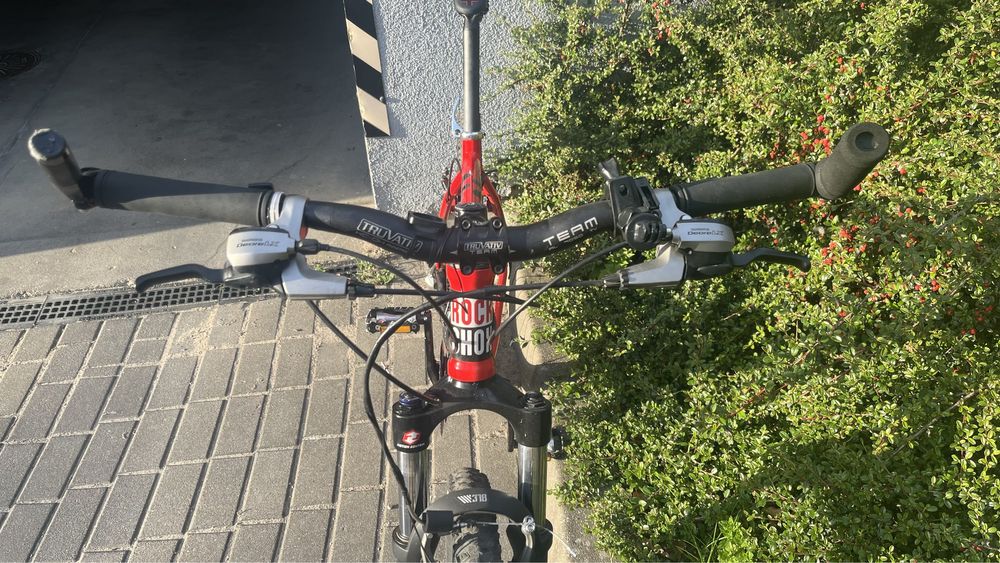 Kross level A6 26” Rama 19Deore LX3x9 Rock Shox Tora  318 1 wlasciciel