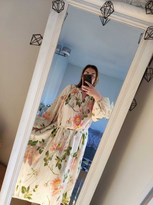 Śliczna sukienka maxi r. 3xl H &M