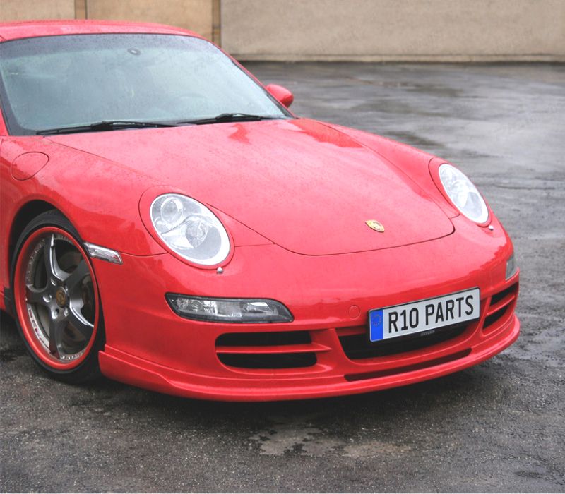 SPOILER LIP FRONTAL PORSCHE 911 997 04-08 GFK GFK PLASTICO