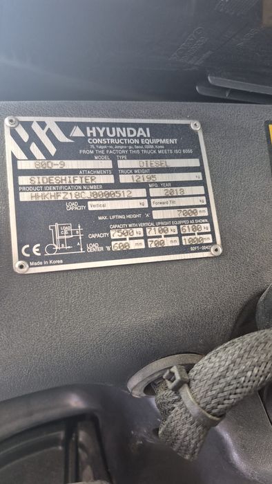 Empilhador Diesel HYUNDAI