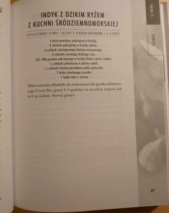 Książka kucharska- Dieta przyśpieszająca metabolizm