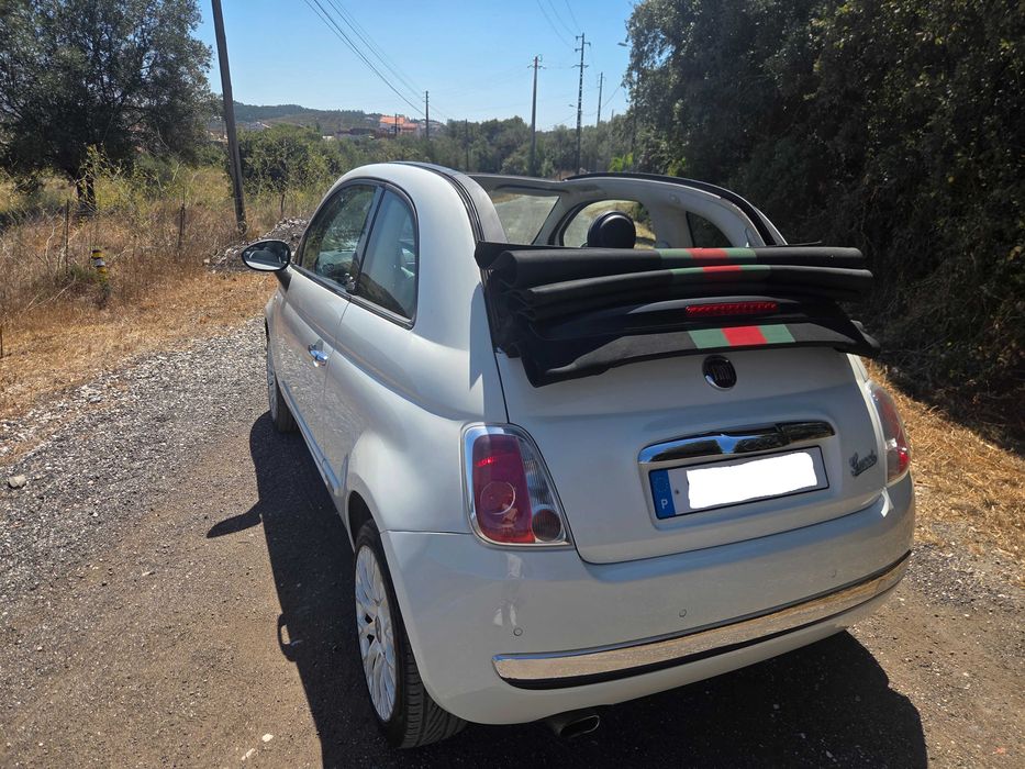 Fiat 500C Cabrio 1.2 by Gucci Edição Limitada