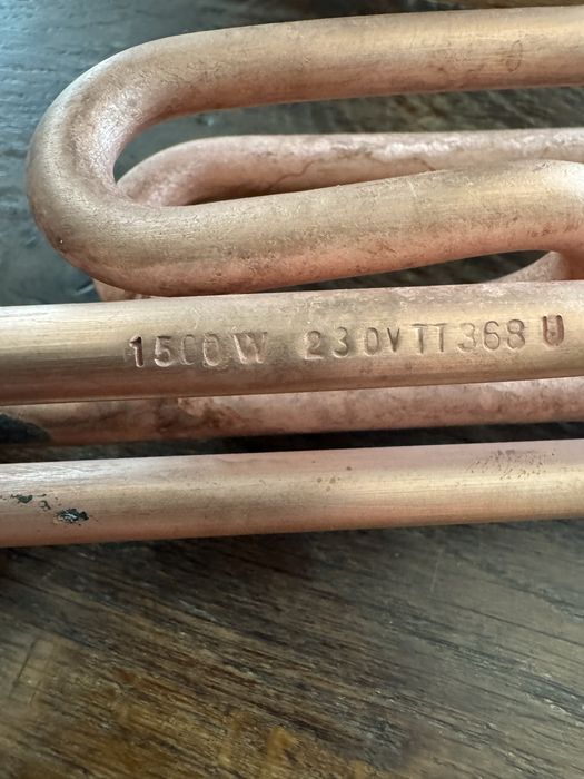 Тен для бойлера 1500 Вт, тен для стиральной машины.