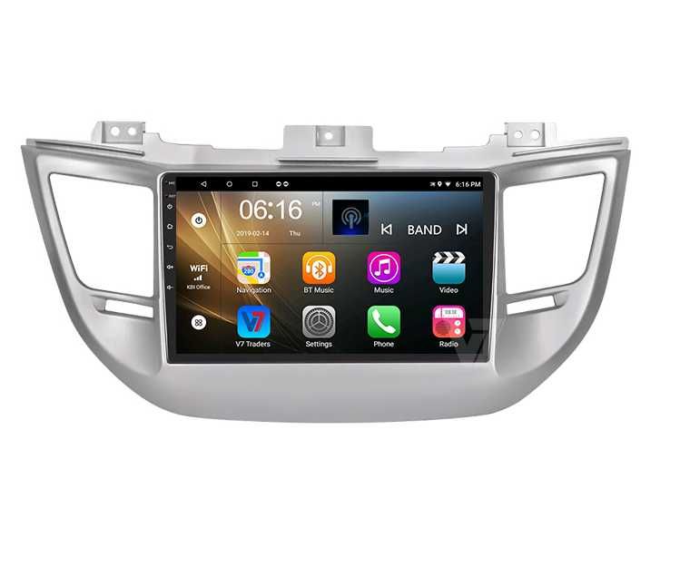 Штатна магнітола Hyundai Tucson  та Santa Fe усі покоління  Android 14